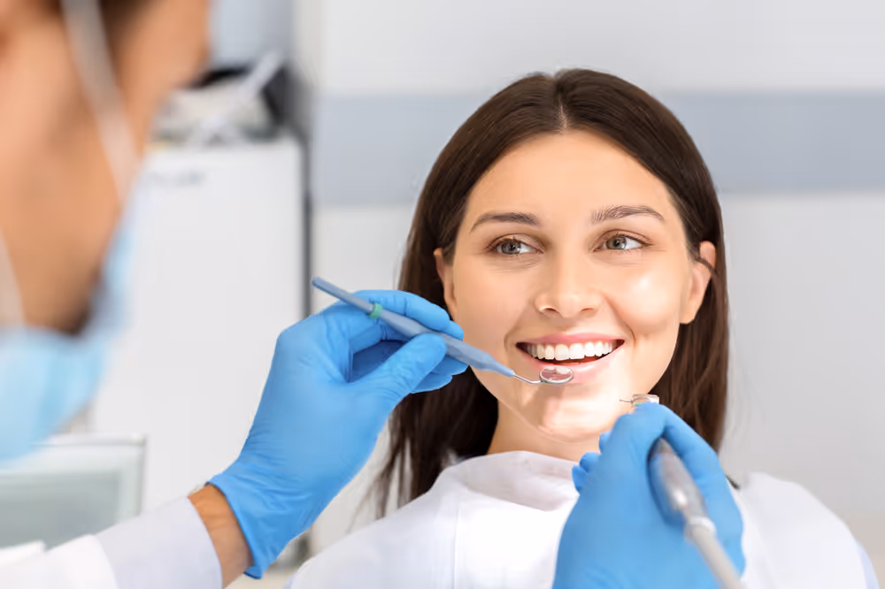 dental whitening procedure
